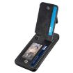 For Honor 400 Pro Global Carbon Fiber Flip Zipper Phone Case Black - 4