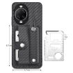 Huawei nova 14 Black Wristband Kickstand Card Wallet Phone Case with Knife - 5