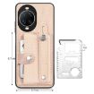 Huawei nova 14 Khaki Wristband Kickstand Card Wallet Case with Tool Knife - 5