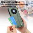 Huawei nova 14 Pro Blue Wristband Kickstand Card Wallet Phone Case - 8