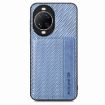 Huawei nova 14 Pro Blue Carbon Fiber Magnetic Card Bag Phone Case - 2