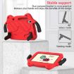 Samsung Galaxy Tab A 8.4 2020 T307 Shockproof Tablet Case Red+Black - 4