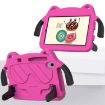 TCL LE 2023/Tab 8 2022 Shockproof Tablet Case Rose Red+Black - 2