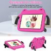 TCL LE 2023/Tab 8 2022 Shockproof Tablet Case Rose Red+Black - 3