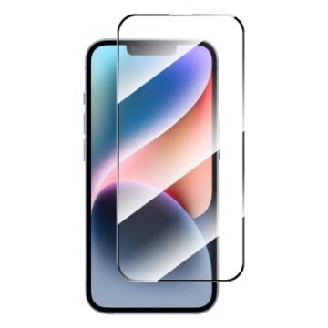 iPhone 15 ENKAY Full Glue Tempered Glass Film - High Aluminum-Silicon - 1