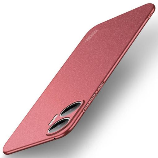 Redmi Turbo4 Pro MOFI Fandun Frosted PC Ultra-thin Phone Case (Red) - 1