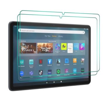 Amazon Fire Max 11 2023 ENKAY Hat-Prince Tempered Glass 2pcs 0.33mm Film - 1