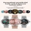 NX19 Smart Watch - 1.3" IP68 Waterproof, Heart/Blood Monitoring (Silver) - 6