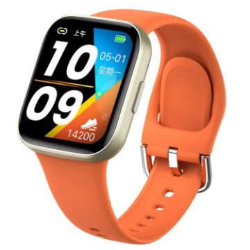 Y83 1.83" Smart Watch - Heart Rate/BP/SpO2/Glucose Monitor (Orange) - 1