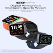 Y83 1.83" Smart Watch - Heart Rate/BP/SpO2/Glucose Monitor (Orange) - 3