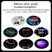 ET340 Smart Watch - 1.46" Color Screen, Health Monitoring, Leather Strap (Black) - 8