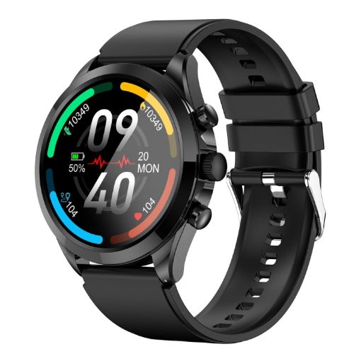 ET440 Smart Watch: 1.39" Color Screen, Heart Rate/BP/SpO2/Glucose Monitor - 1