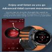 ET440 Smart Watch: 1.39" Color Screen, Leather Strap, Health Monitoring - 8