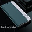 Samsung Galaxy A36 5G Red Leather Phone Case - Electroplated Adsorption - 3