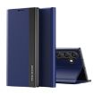 Samsung Galaxy A56 5G Leather Phone Case, Electroplated, Sapphire Blue - 1