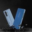 Samsung Galaxy M55 Purple Mirror Flip Leather Case with Holder - 2