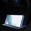 Samsung Galaxy A06 4G Blue Mirror Flip Leather Case with Holder - 3
