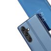 Samsung Galaxy A36 Gold Mirror Flip Leather Case with Holder - 6