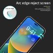 iPhone 15 MOFI 9H 2.5D Tempered Glass Screen Protector (Black) - 3