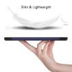Samsung Galaxy Tab S9+ JUNSUNMAY Dark Blue Leather Tablet Case - 4