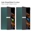 Samsung Galaxy Tab S9+ JUNSUNMAY Dark Green Leather Tablet Case - 2