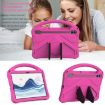 Samsung Galaxy Tab S10 FE 11" EVA Shockproof Case with Holder - Rose Red - 2