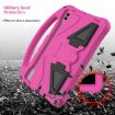 Samsung Galaxy Tab S10 FE 11" EVA Shockproof Case with Holder - Rose Red - 4