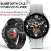 KS05 1.32" IP67 Waterproof Smart Watch, Blood Monitoring, Silver Gray - 3