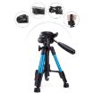 JMARY KP-2203 Red Telescopic SLR Camera Phone Tripod - Portable Aluminum - 3