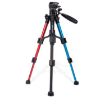 JMARY KP-2203 Blue Telescopic Aluminum Tripod for SLR Camera & Phone - 2