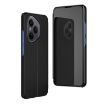 For Honor 400 Pro Global Black Leather Flip Phone Case with Holder - 1