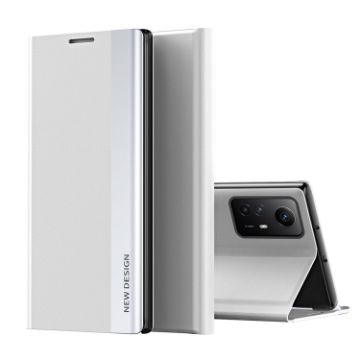 Xiaomi Redmi Note 12S Silver Electroplated Leather Phone Case - 1