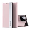 Xiaomi 14 Pro Pink Leather Phone Case - Electroplated Adsorption - 1