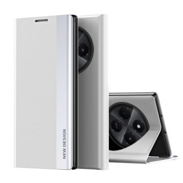 Xiaomi Redmi 14C Silver Electroplated Leather Phone Case - 1