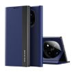 Xiaomi Redmi Note 14 Pro+ 5G Leather Case Dark Blue Electroplated - 1