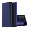 Xiaomi Poco X7 Pro Dark Blue Electroplated Leather Phone Case - 1