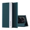 Redmi Note 14 4G Green Leather Phone Case with Electroplated Sides - 1
