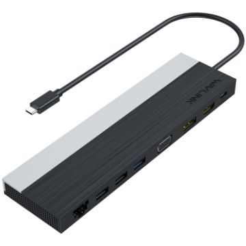 Wavlink UMD03 12-in-1 Type-C Hub Docking Station with Triple Display Adapter - 1