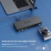 Wavlink UG69PD8 100W PD 18-in-1 Type-C Docking Station - UK Plug - 7