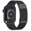 Apple Watch 8 45mm Black Milan Double Magnetic Steel Mesh Band - 2