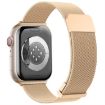 Apple Watch 7 41mm Rose Gold Milan Double Magnetic Steel Mesh Band - 2
