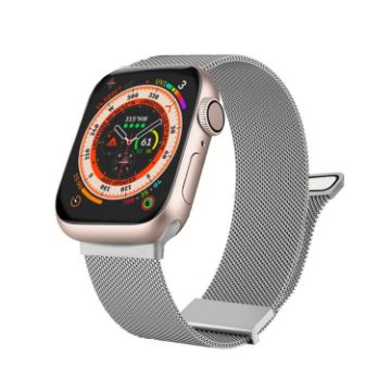 Apple Watch 2 42mm Silver Milan Double Magnetic Steel Mesh Band - 1