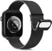 Apple Watch 38mm Black Milan Double Magnetic Steel Mesh Band - 3