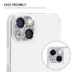 iPhone 15/15 Plus Camera Lens Protector - Aluminum & Glass, Light Purple - 5