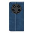 Xiaomi 14 Ultra Dark Blue Retro-skin Magnetic Leather Phone Case - 3