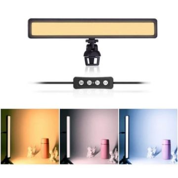 VLOGLITE WS66 LED Webcam Streaming Lights with Tripod for Video Conference - 1