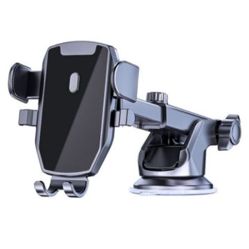 Universal Suction Cup Car Phone Mount with Telescopic Arm - D46+101+K5 - 1