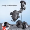Multi-functional Car Phone Mount: Air Vent & Dashboard Suction - D-43+128+120 - 5