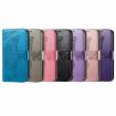 Xiaomi 14 Ultra Rose Gold Embossed Leather Phone Case - Butterfly Love - 5