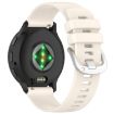 Garmin Forerunner 265S Silicone Watch Band Silver Buckle (Stralight) - 2